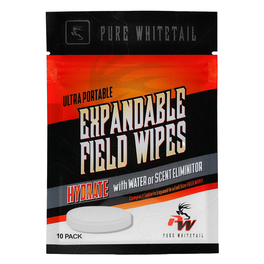 Pure Whitetail Expandable Field Wipes